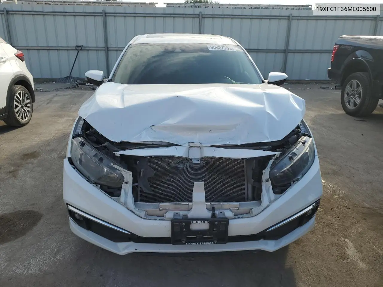 19XFC1F36ME005600 2021 Honda Civic Ex