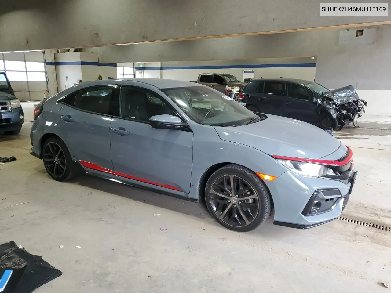 SHHFK7H46MU415169 2021 Honda Civic Sport