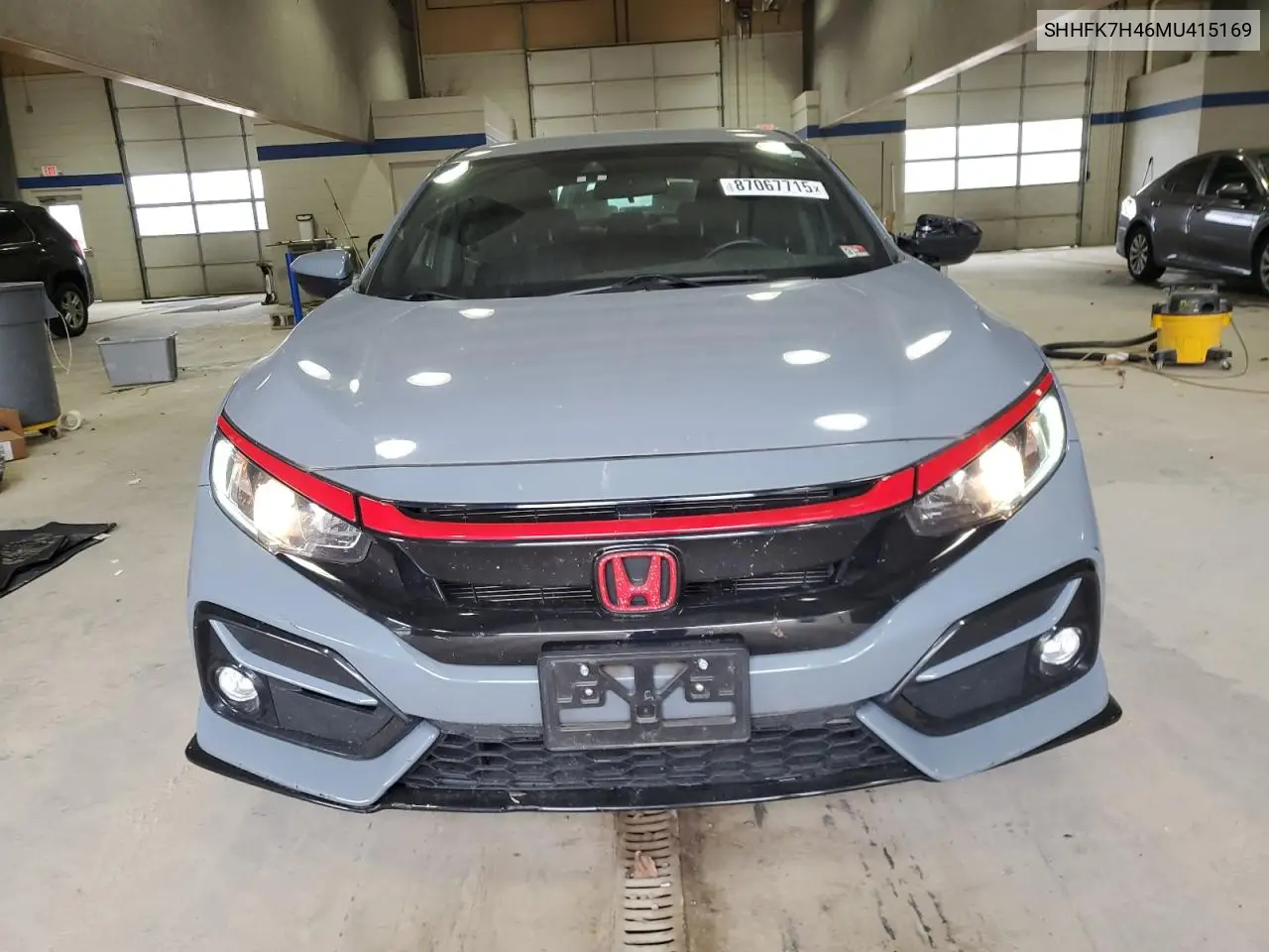 SHHFK7H46MU415169 2021 Honda Civic Sport