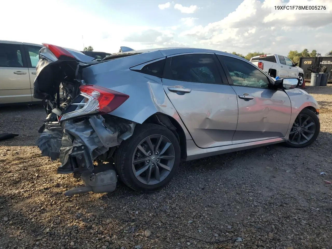 19XFC1F78ME005276 2021 Honda Civic Exl