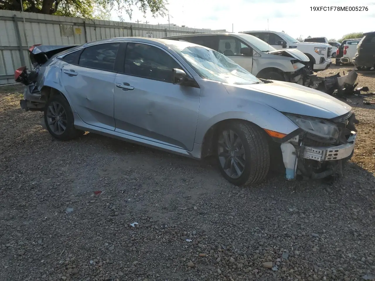 19XFC1F78ME005276 2021 Honda Civic Exl