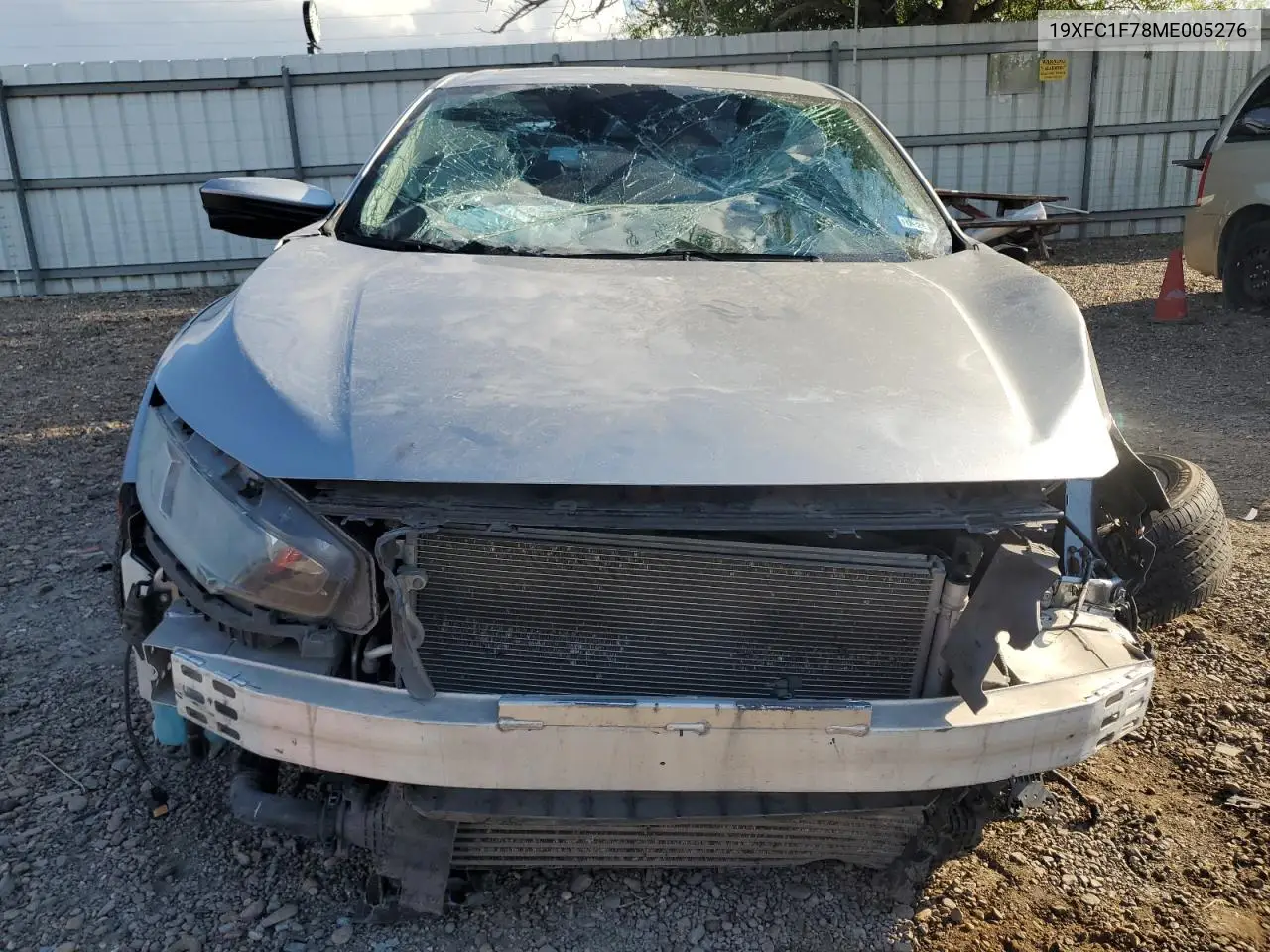 19XFC1F78ME005276 2021 Honda Civic Exl