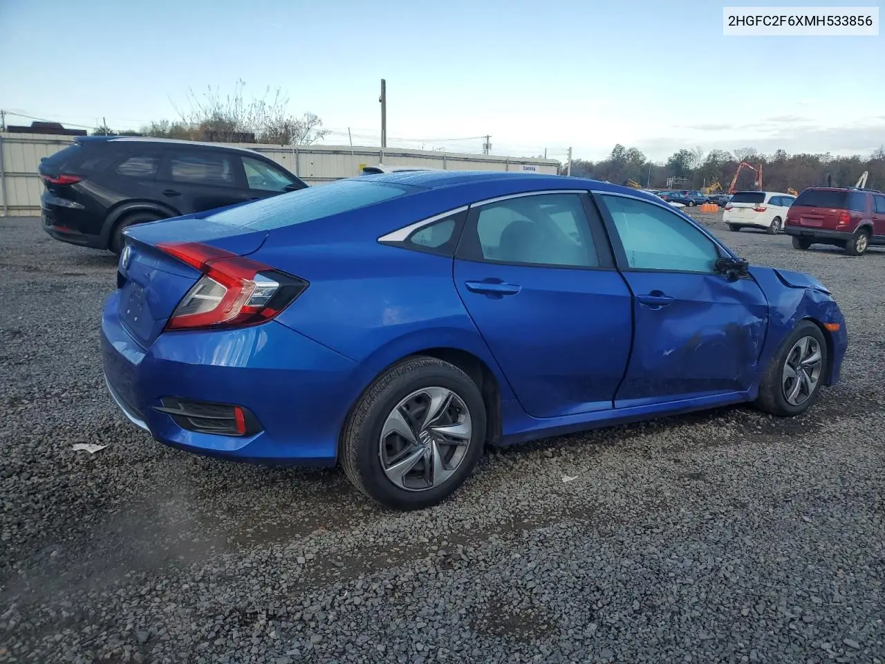 2HGFC2F6XMH533856 2021 Honda Civic Lx