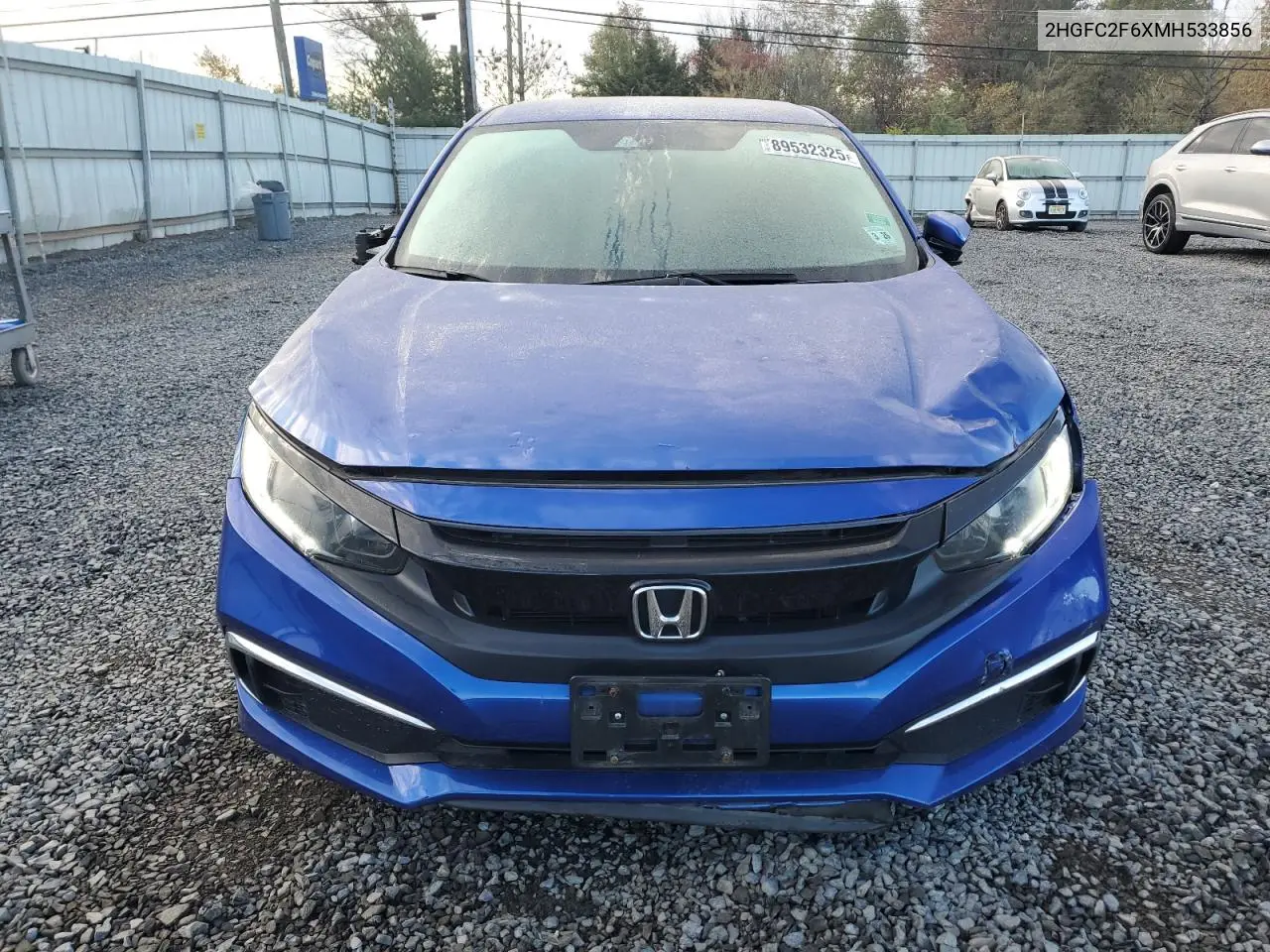 2HGFC2F6XMH533856 2021 Honda Civic Lx