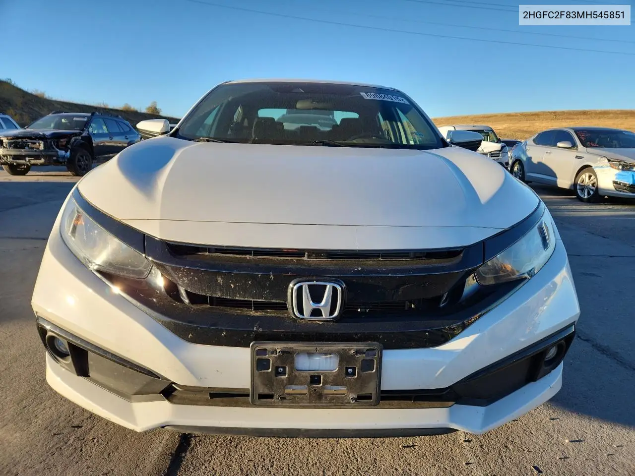 2HGFC2F83MH545851 2021 Honda Civic Sport