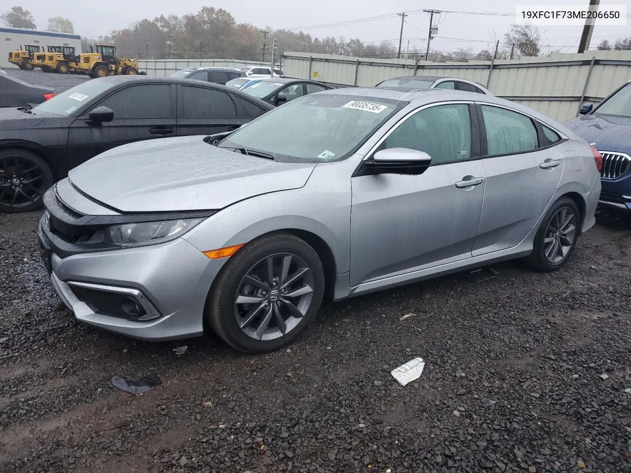19XFC1F73ME206650 2021 Honda Civic Exl