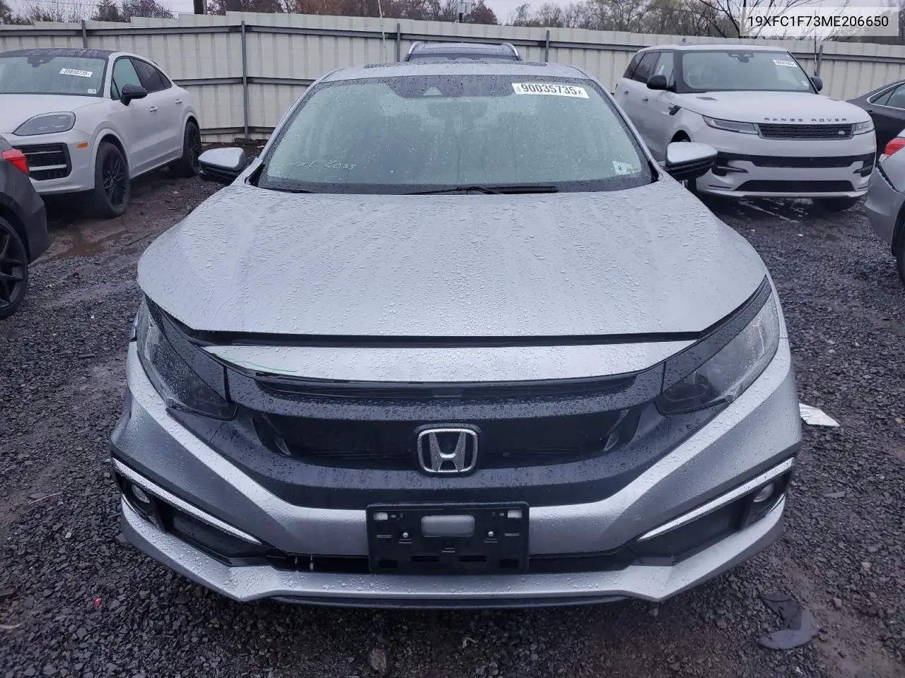 19XFC1F73ME206650 2021 Honda Civic Exl