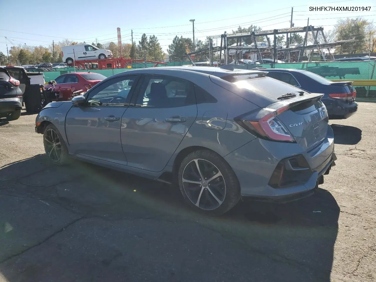 SHHFK7H4XMU201947 2021 Honda Civic Sport