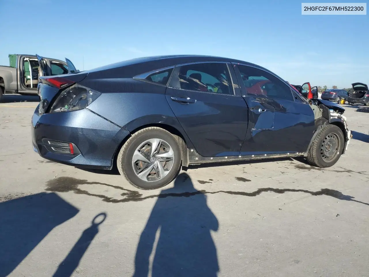 2HGFC2F67MH522300 2021 Honda Civic Lx