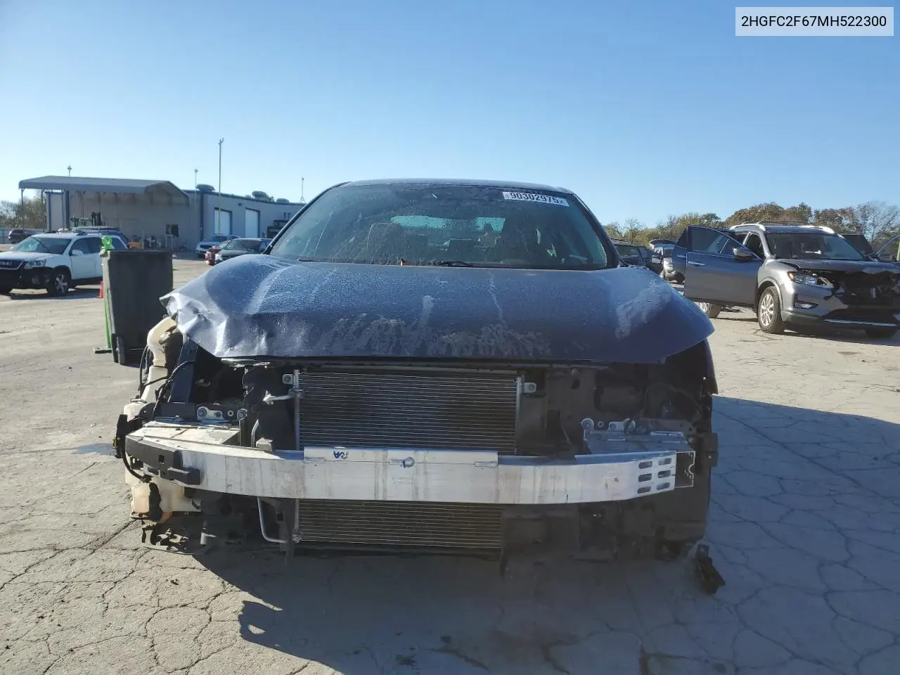 2HGFC2F67MH522300 2021 Honda Civic Lx