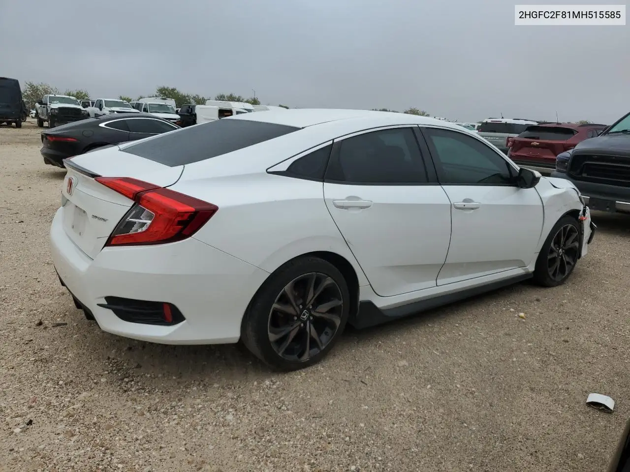2HGFC2F81MH515585 2021 Honda Civic Sport