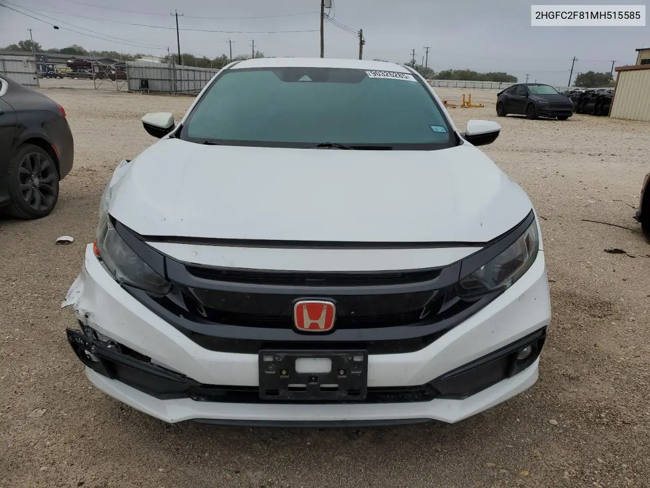 2HGFC2F81MH515585 2021 Honda Civic Sport