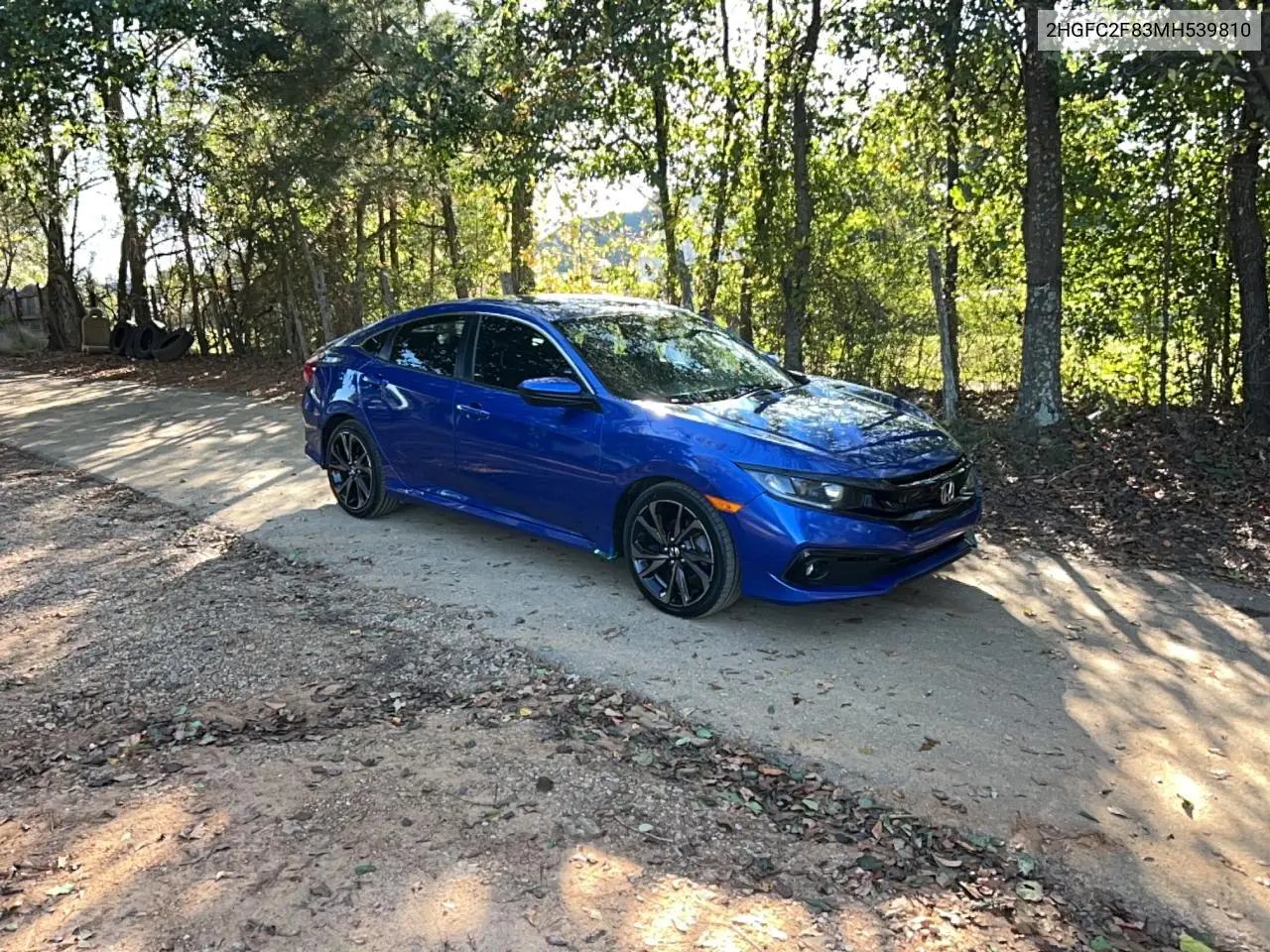 2HGFC2F83MH539810 2021 Honda Civic Sport