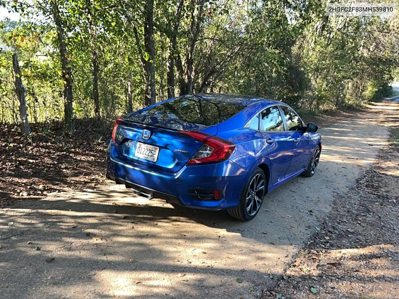 2HGFC2F83MH539810 2021 Honda Civic Sport