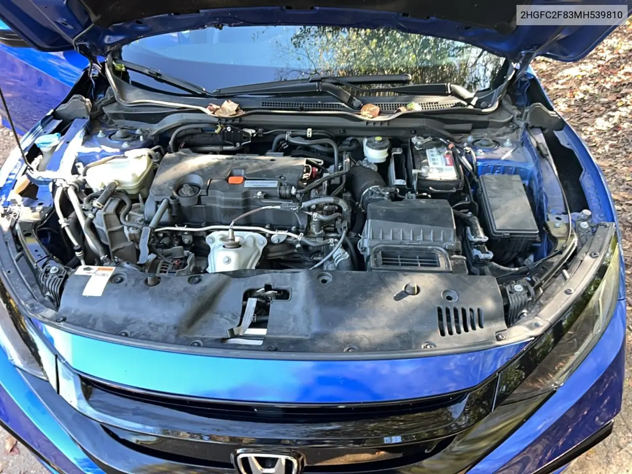 2HGFC2F83MH539810 2021 Honda Civic Sport