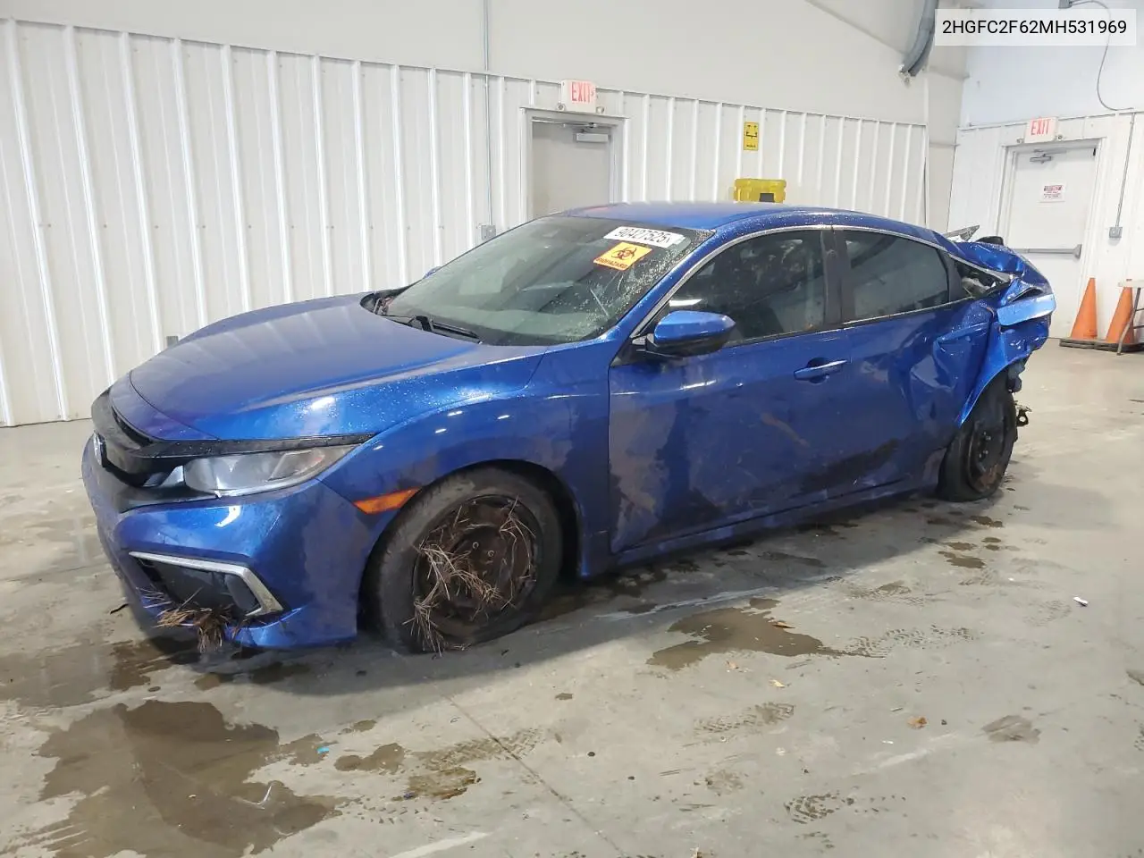 2HGFC2F62MH531969 2021 Honda Civic Lx