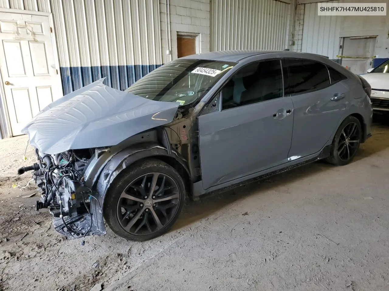 SHHFK7H47MU425810 2021 Honda Civic Sport