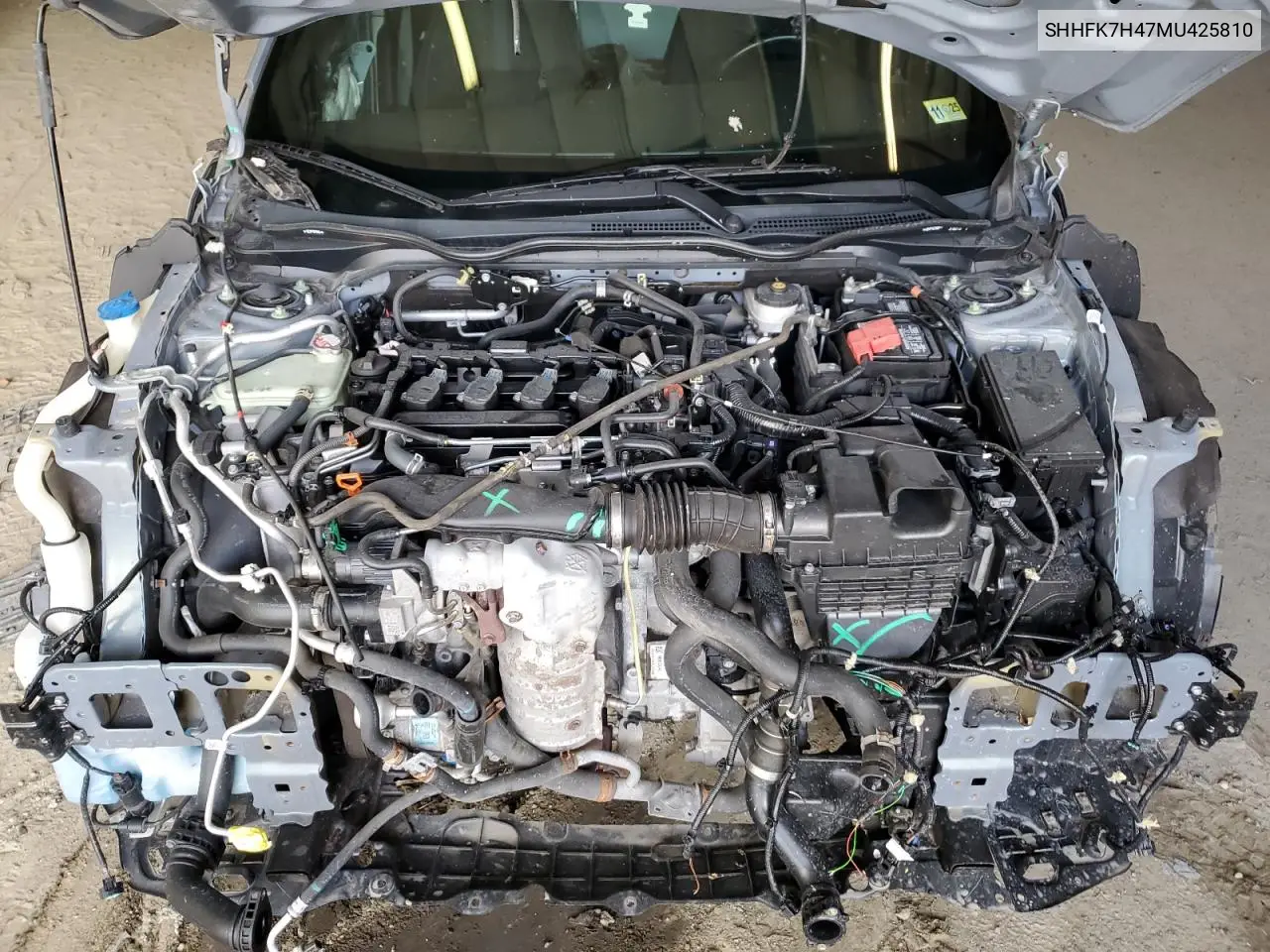 SHHFK7H47MU425810 2021 Honda Civic Sport