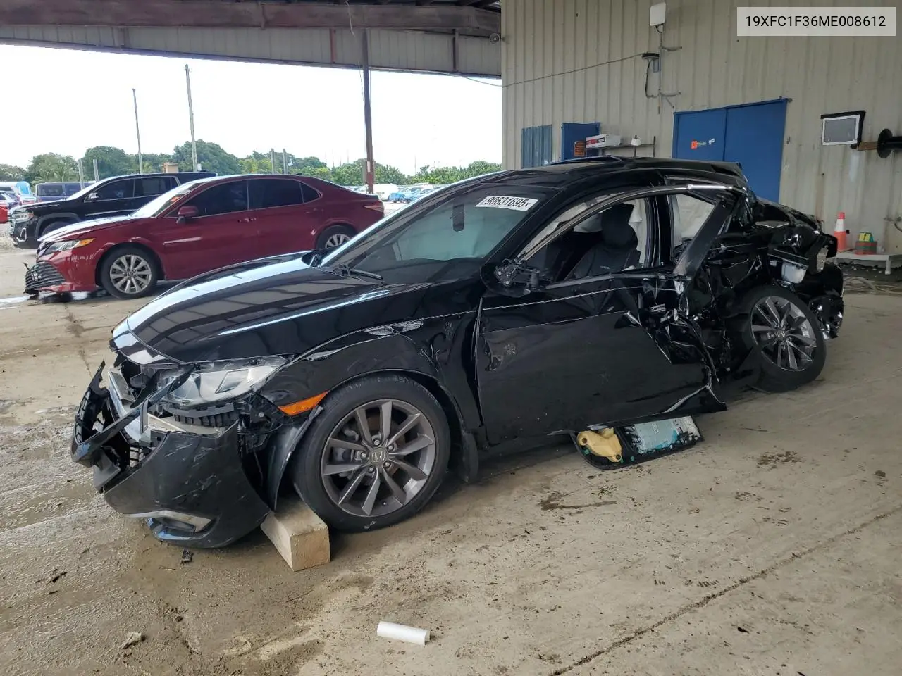 19XFC1F36ME008612 2021 Honda Civic Ex
