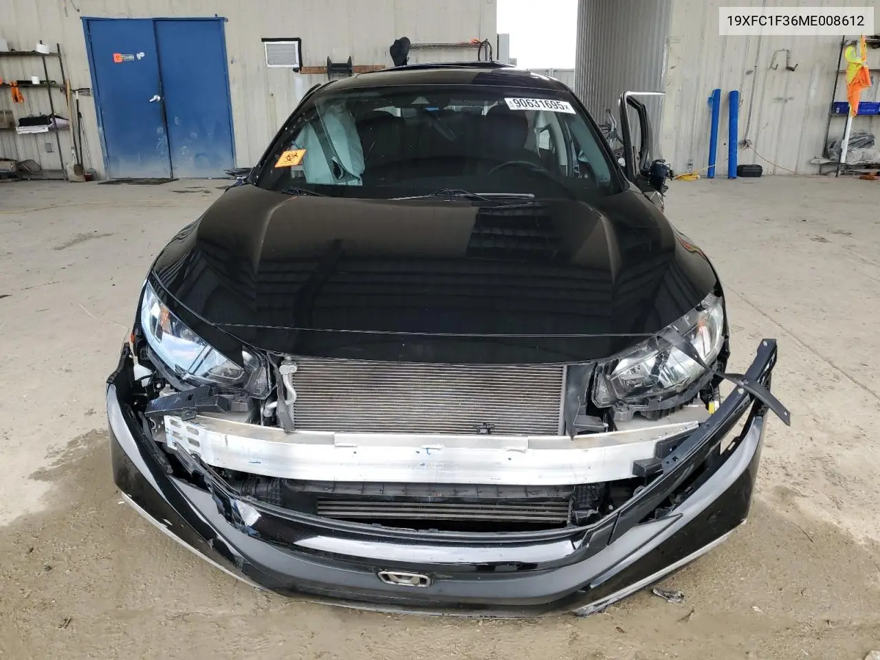 19XFC1F36ME008612 2021 Honda Civic Ex