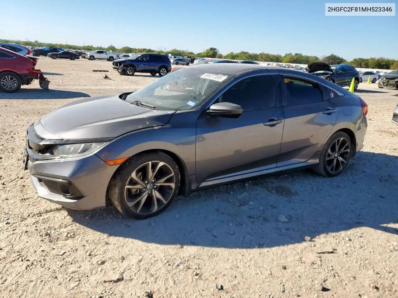 2HGFC2F81MH523346 2021 Honda Civic Sport
