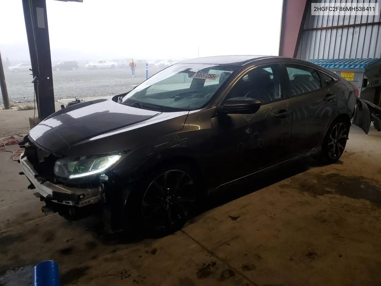2HGFC2F86MH538411 2021 Honda Civic Sport