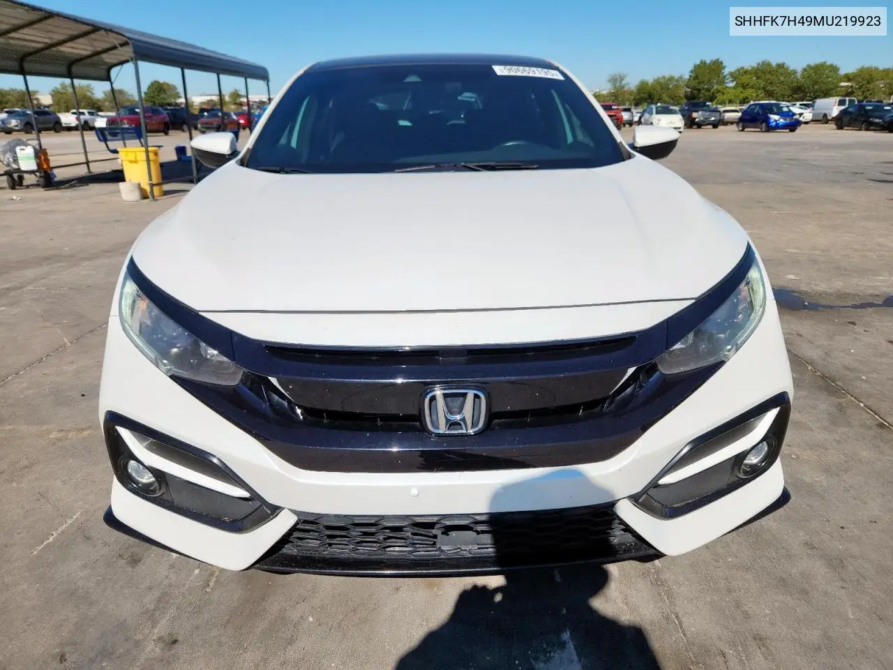 SHHFK7H49MU219923 2021 Honda Civic Sport