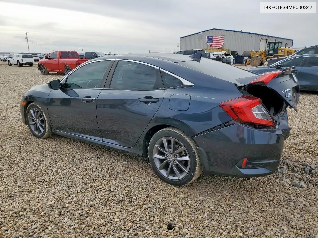 19XFC1F34ME000847 2021 Honda Civic Ex