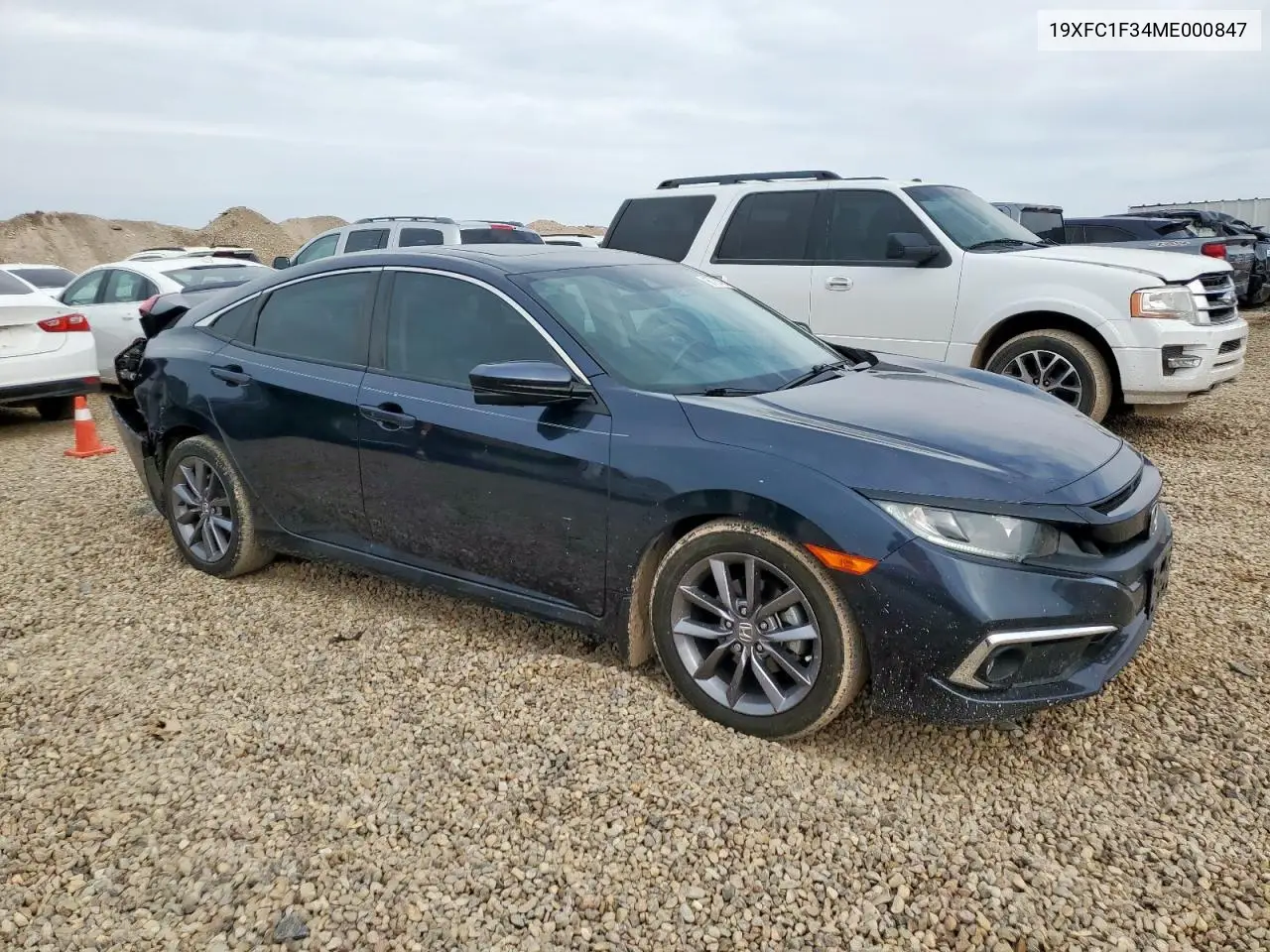 19XFC1F34ME000847 2021 Honda Civic Ex