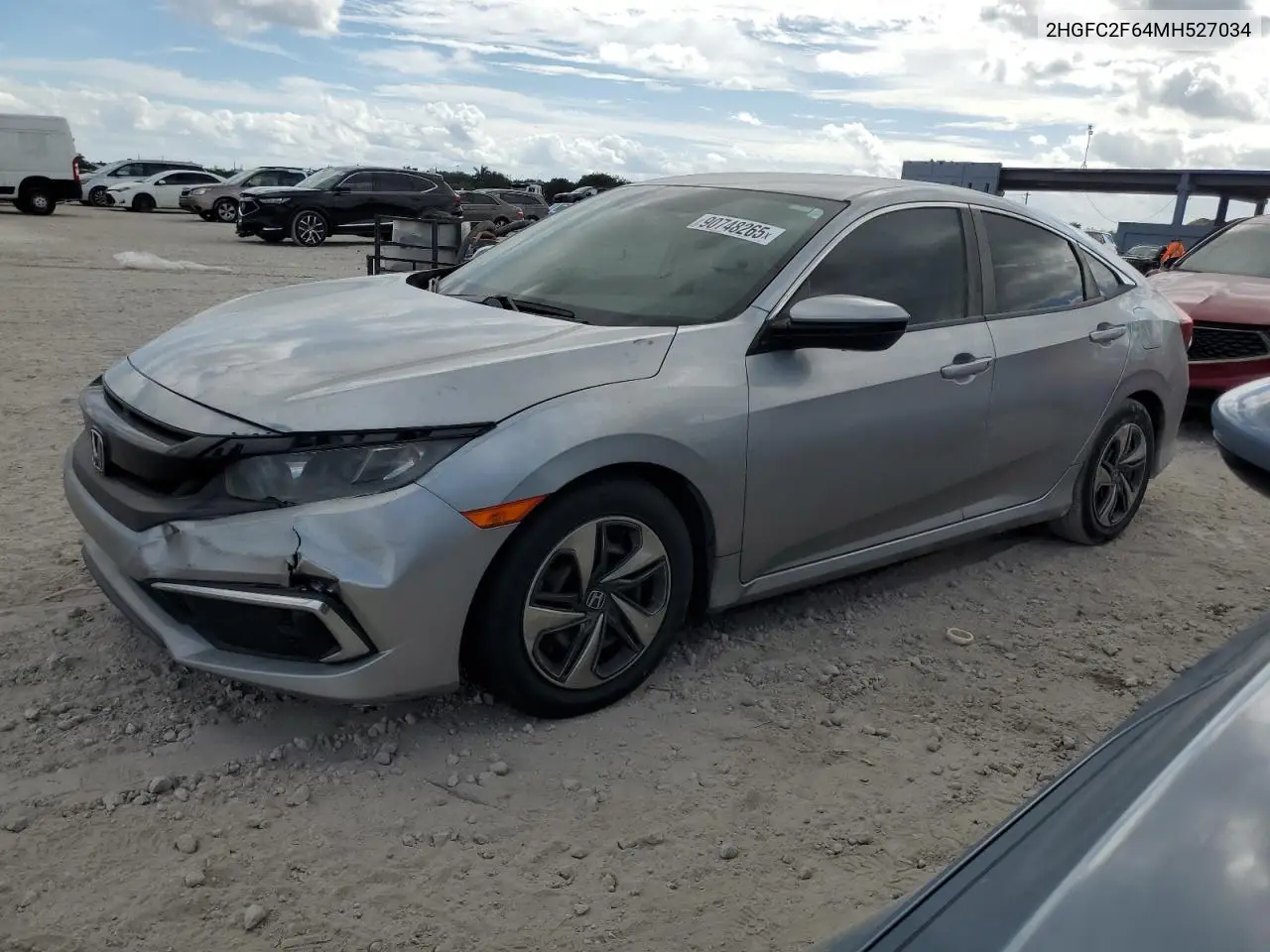 2HGFC2F64MH527034 2021 Honda Civic Lx