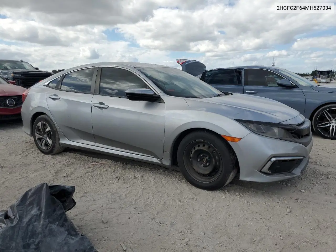 2HGFC2F64MH527034 2021 Honda Civic Lx