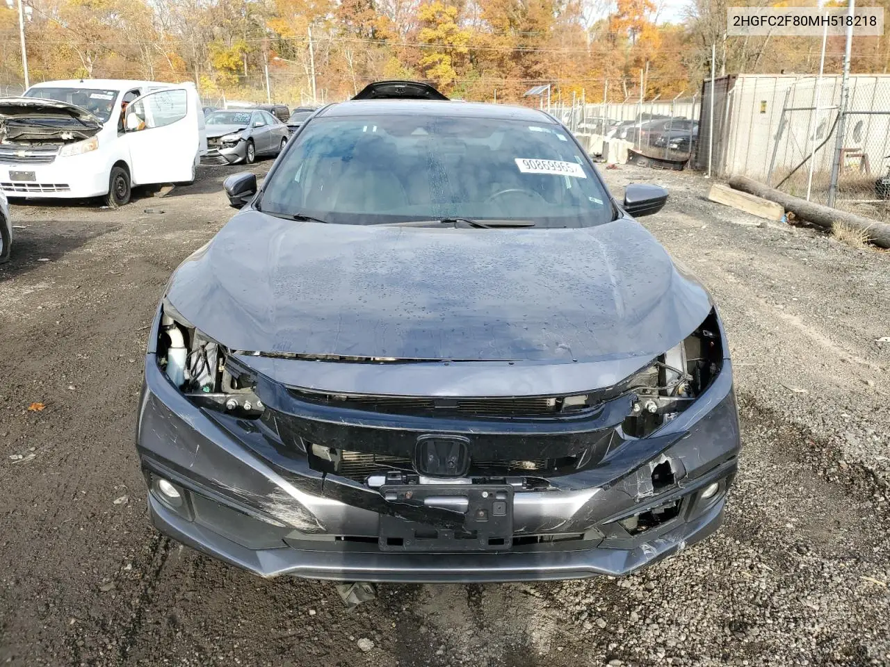 2HGFC2F80MH518218 2021 Honda Civic Sport