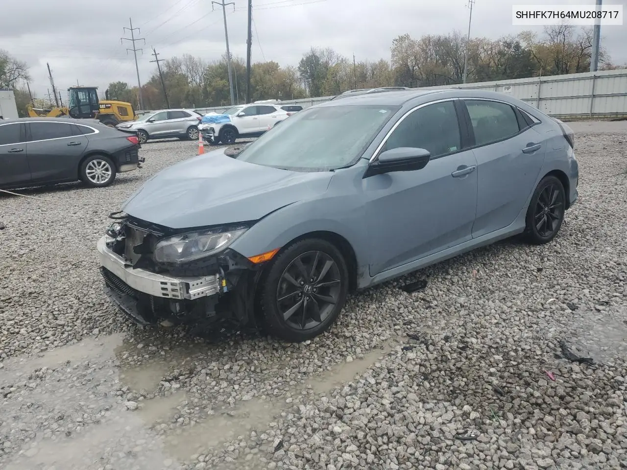 SHHFK7H64MU208717 2021 Honda Civic Ex
