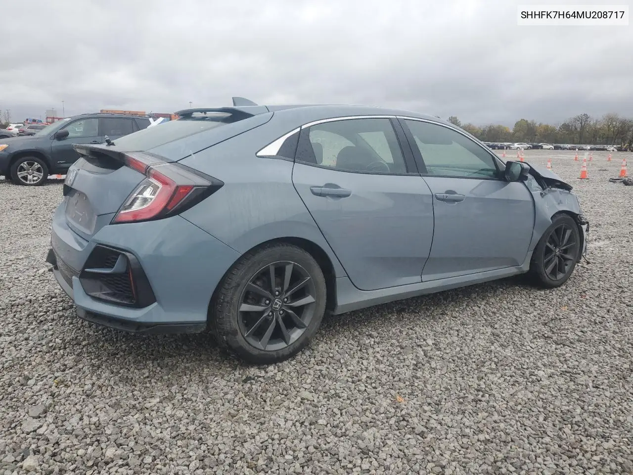 SHHFK7H64MU208717 2021 Honda Civic Ex