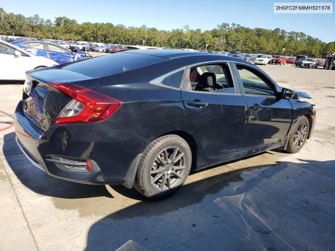 2HGFC2F68MH521978 2021 Honda Civic Lx