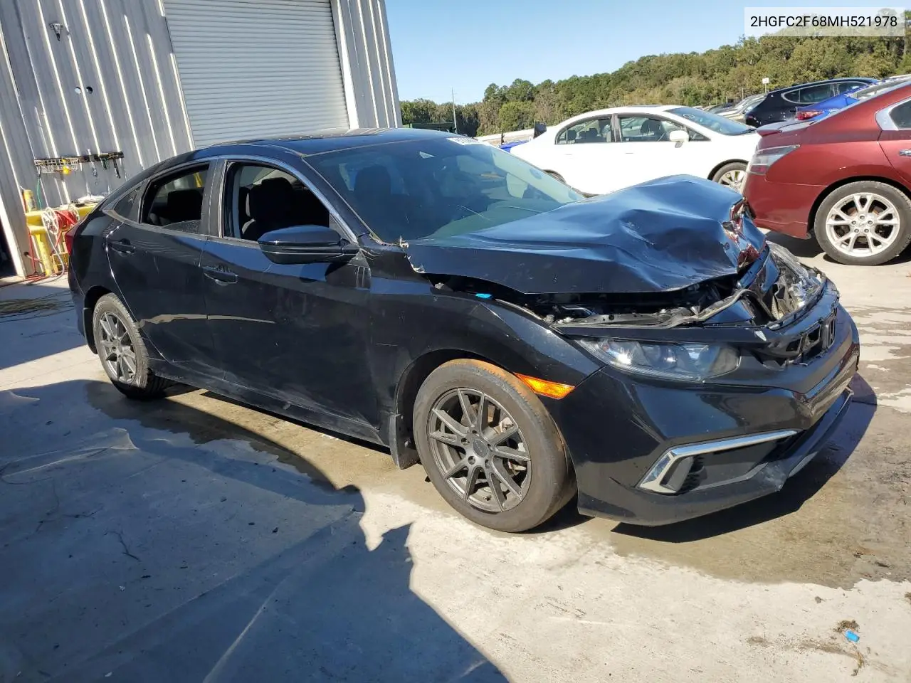 2HGFC2F68MH521978 2021 Honda Civic Lx