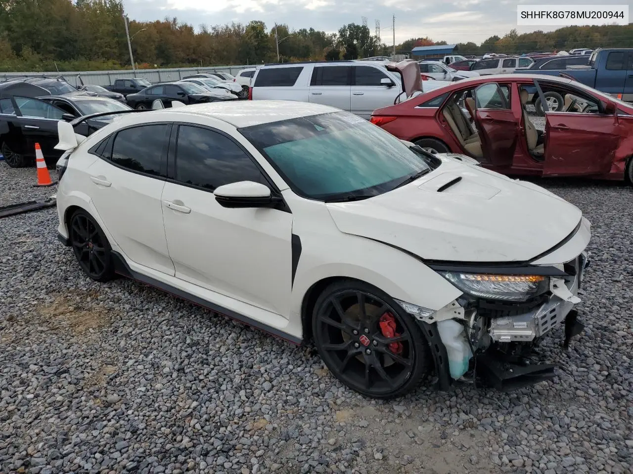 SHHFK8G78MU200944 2021 Honda Civic Type-R Touring