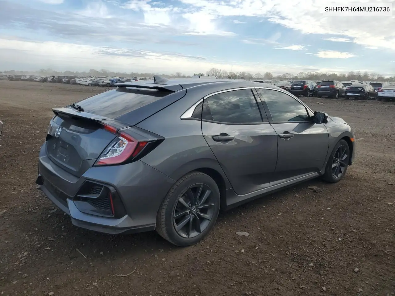 SHHFK7H64MU216736 2021 Honda Civic Ex