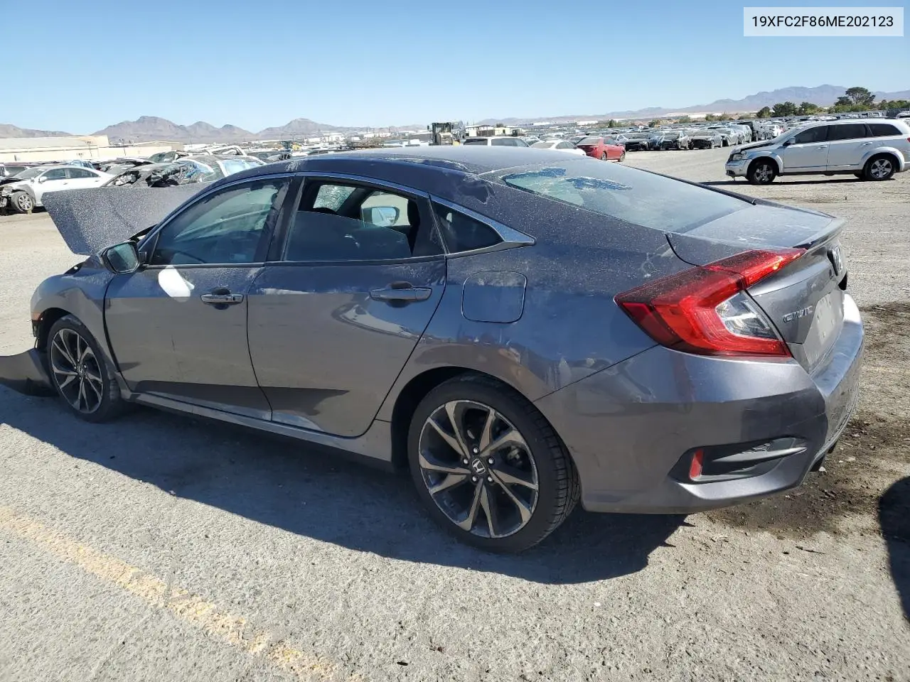 19XFC2F86ME202123 2021 Honda Civic Sport