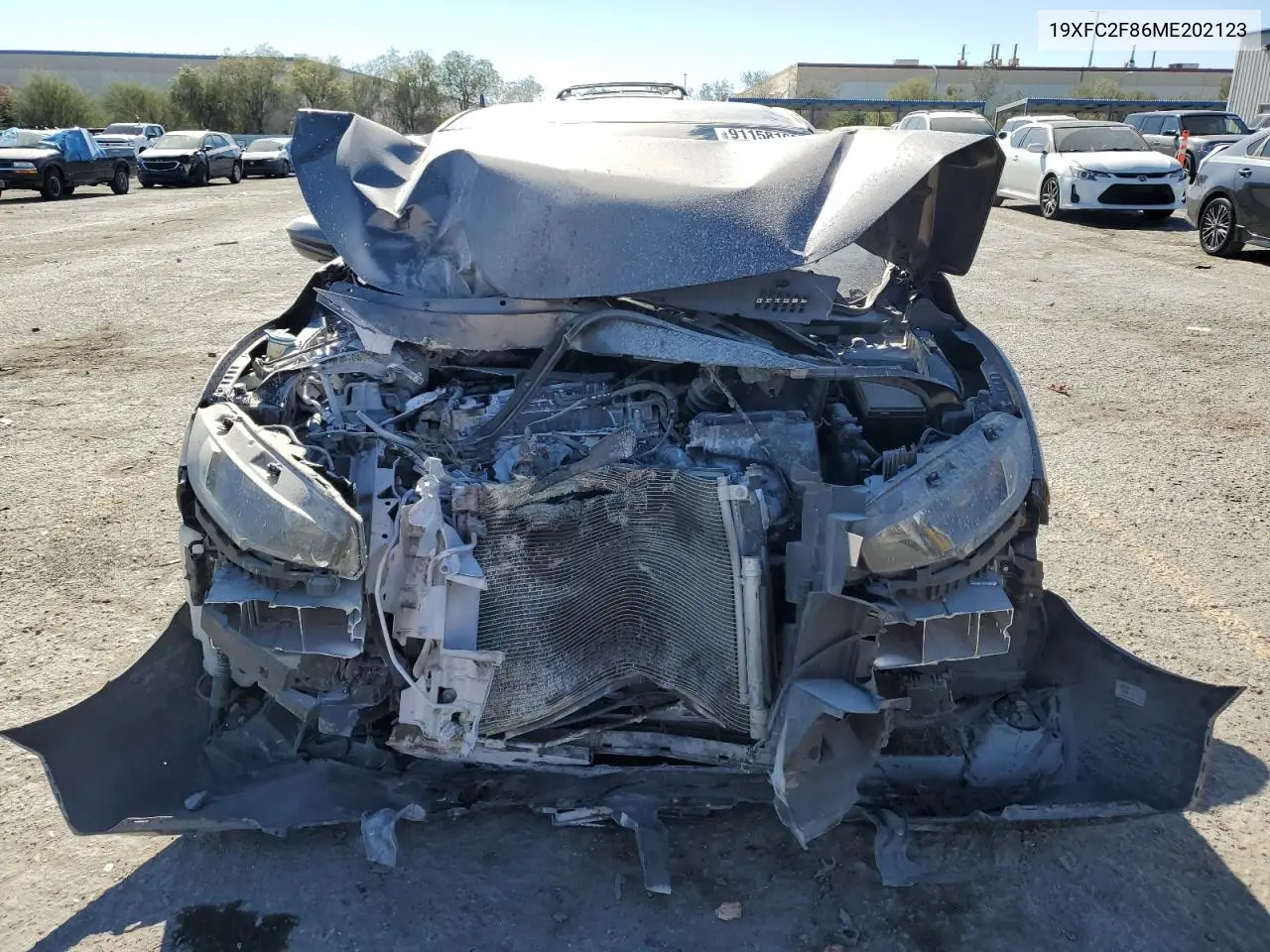 19XFC2F86ME202123 2021 Honda Civic Sport
