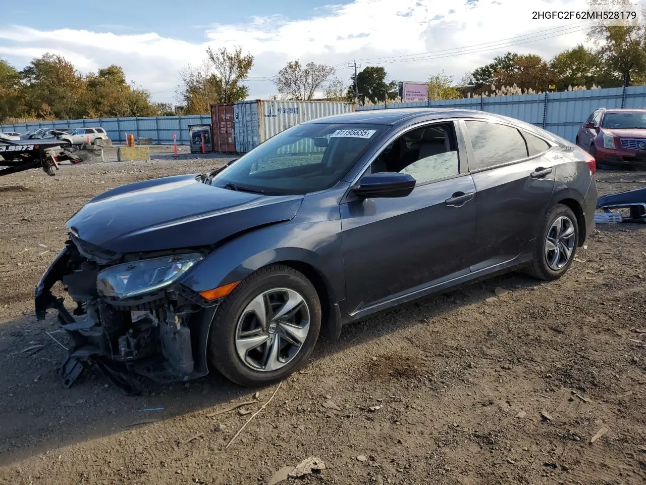 2HGFC2F62MH528179 2021 Honda Civic Lx