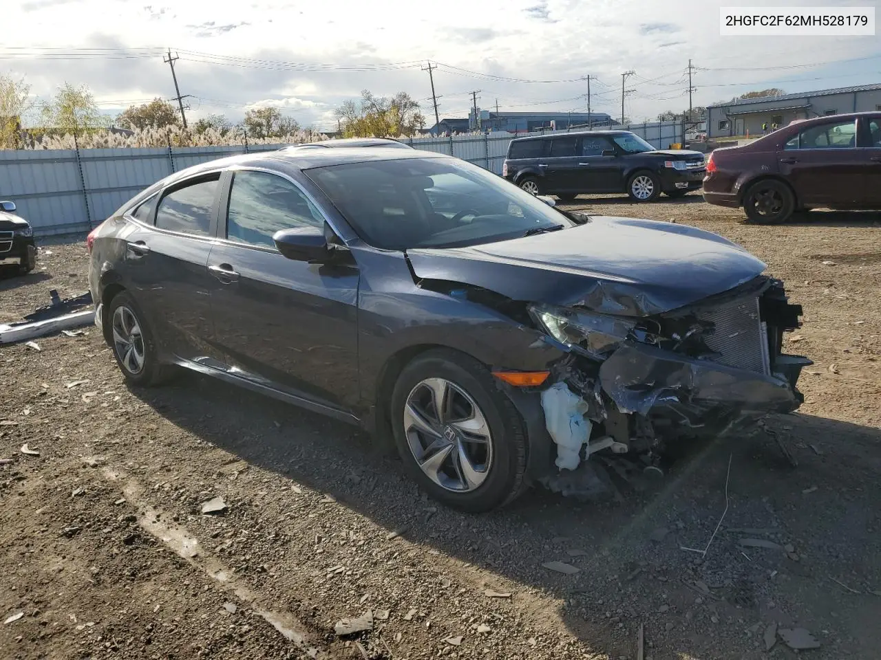 2HGFC2F62MH528179 2021 Honda Civic Lx
