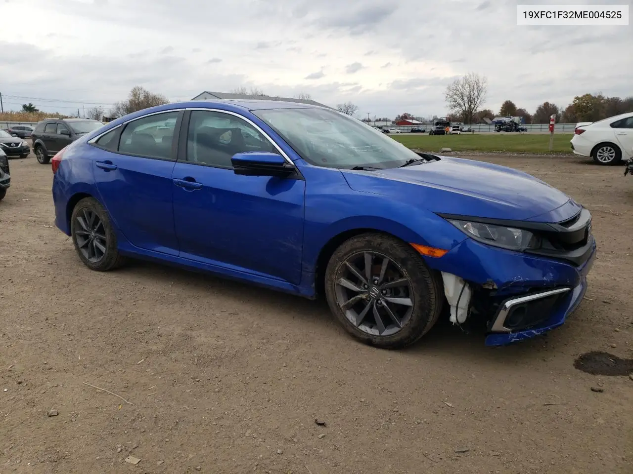 19XFC1F32ME004525 2021 Honda Civic Ex