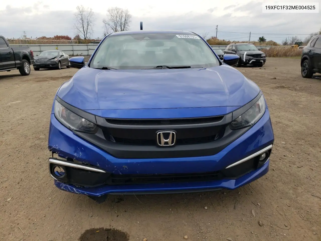 19XFC1F32ME004525 2021 Honda Civic Ex