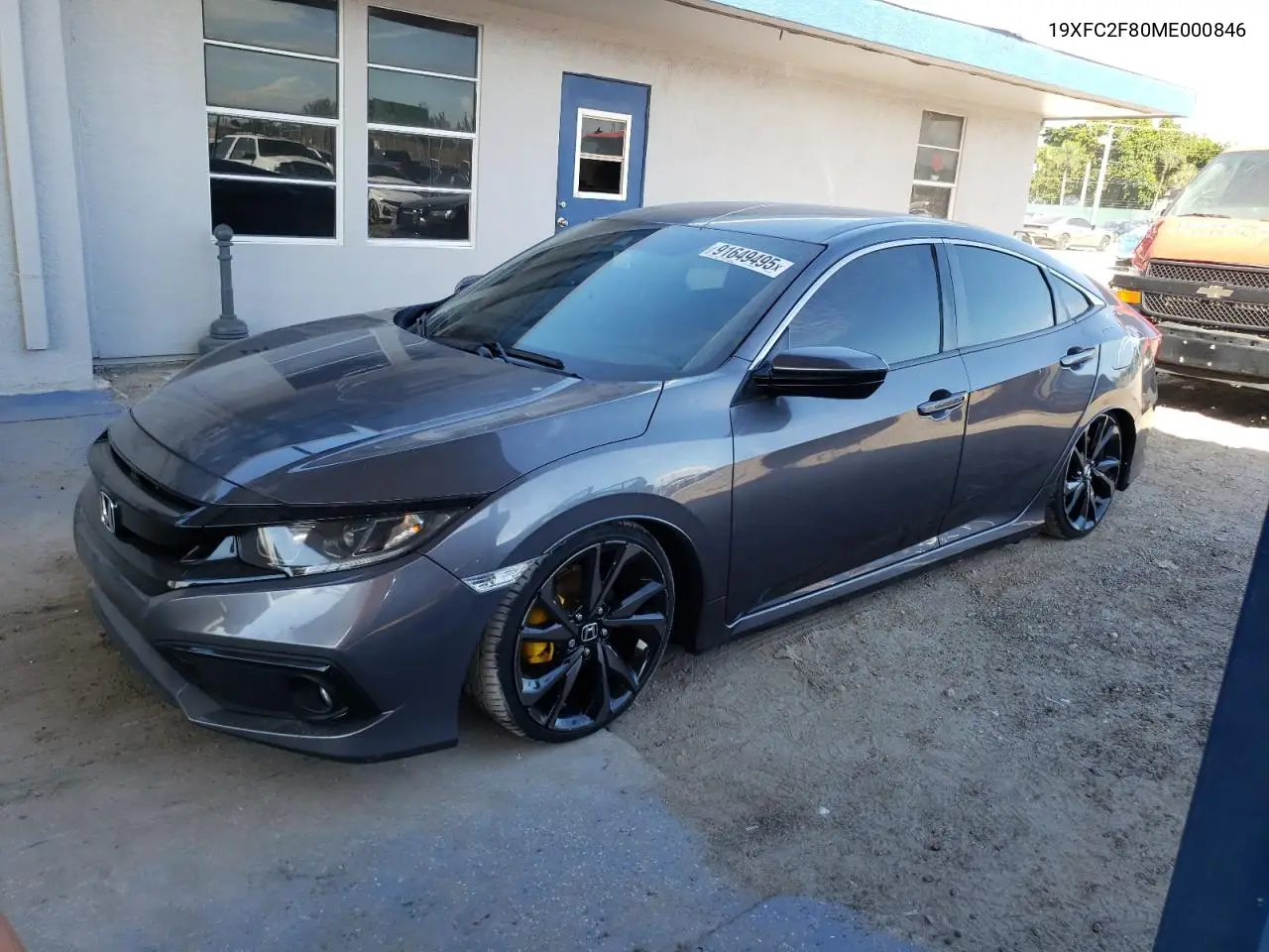 19XFC2F80ME000846 2021 Honda Civic Sport