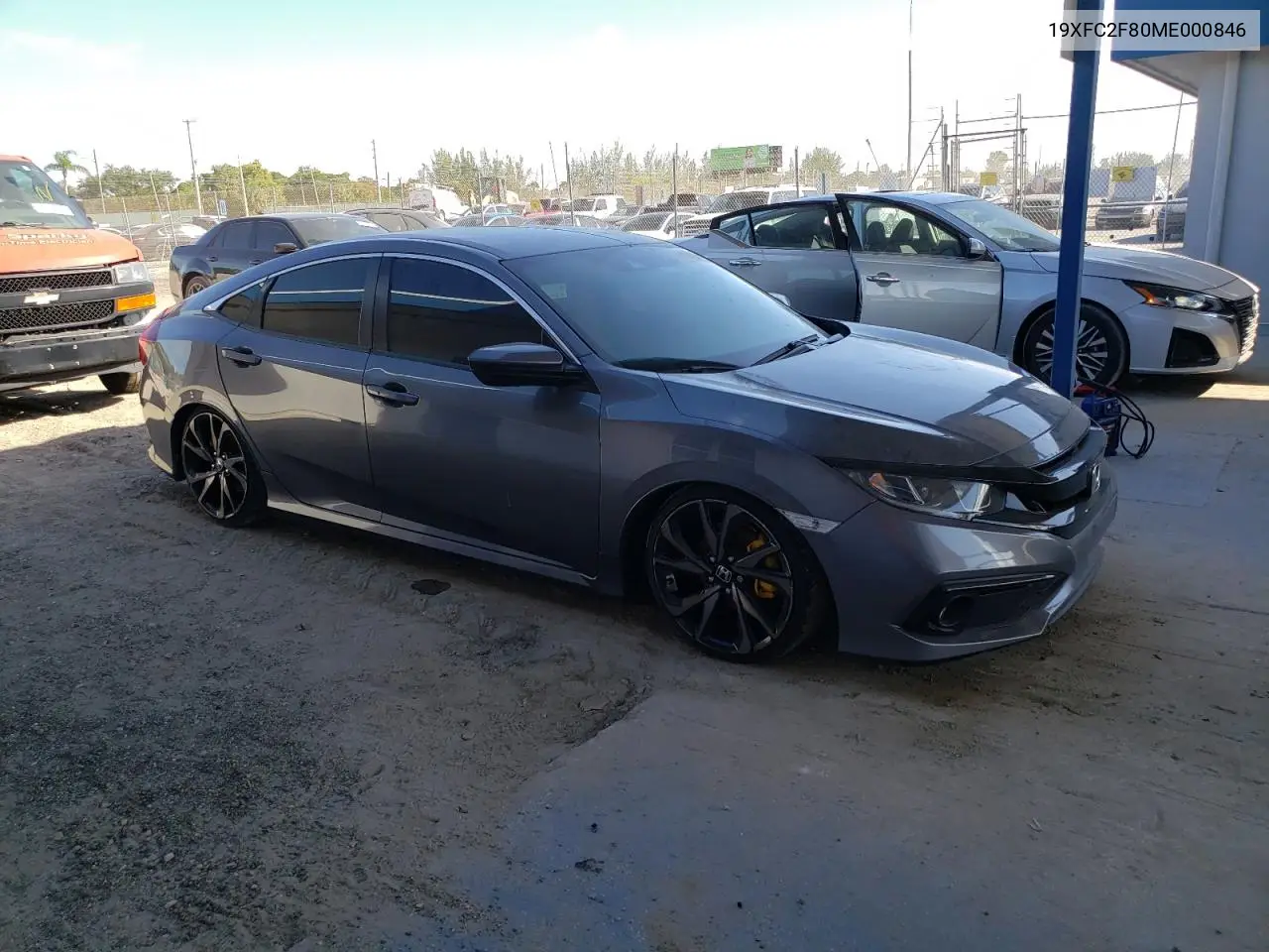 19XFC2F80ME000846 2021 Honda Civic Sport