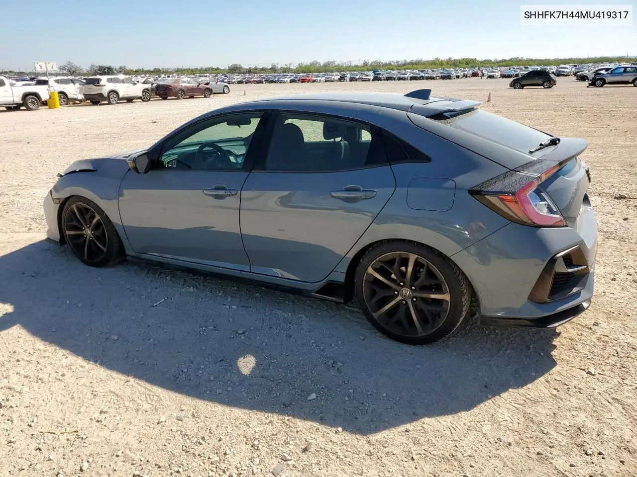 SHHFK7H44MU419317 2021 Honda Civic Sport