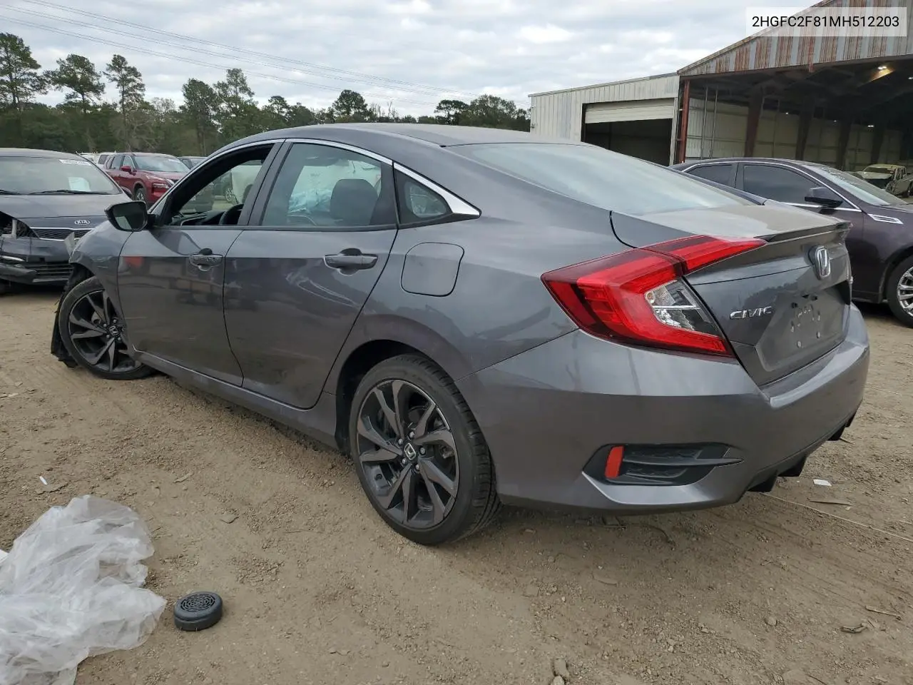 2HGFC2F81MH512203 2021 Honda Civic Sport