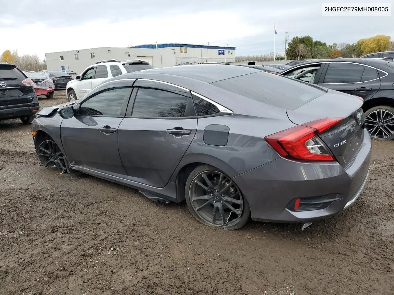2HGFC2F79MH008005 2021 Honda Civic Ex