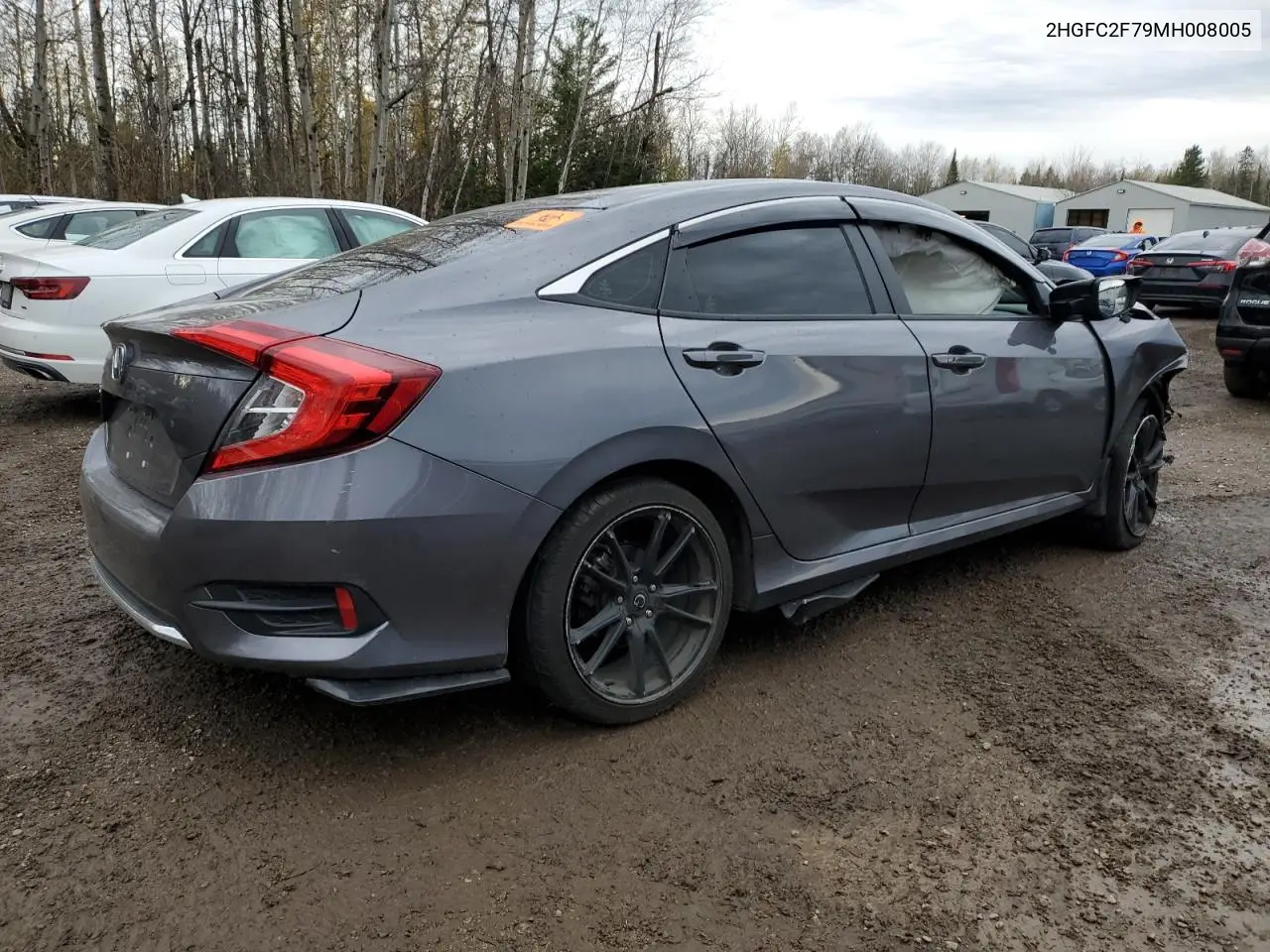2HGFC2F79MH008005 2021 Honda Civic Ex